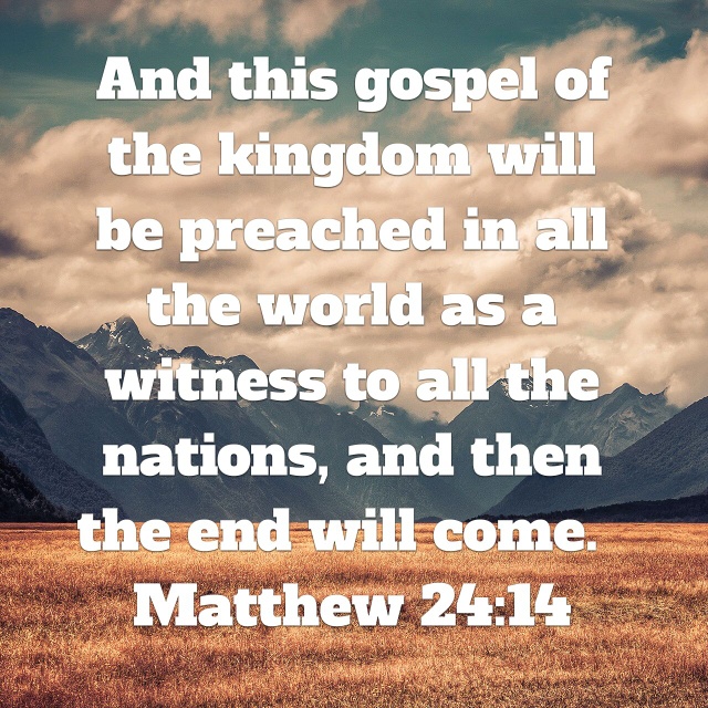 Matthew 24:14